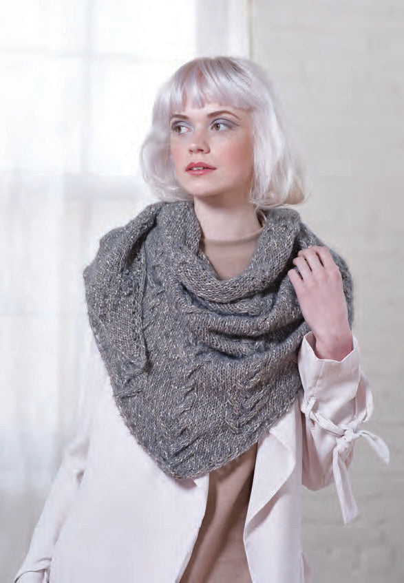 Gardon Shawl Wrap Knitting Pattern
