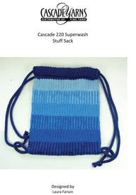 Boy's Stuff Sack Bag Knitting Pattern