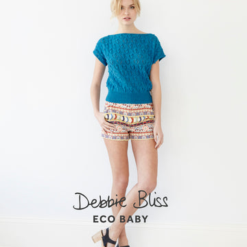 Debbie Bliss Lace Knot Top PDF