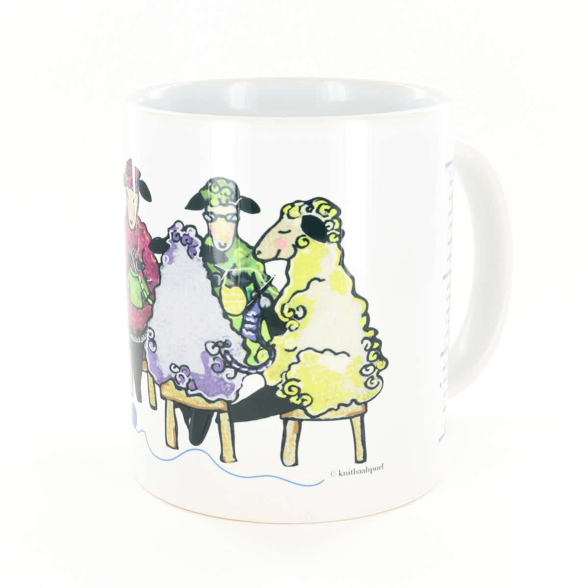 Knit Baah Purl Mug