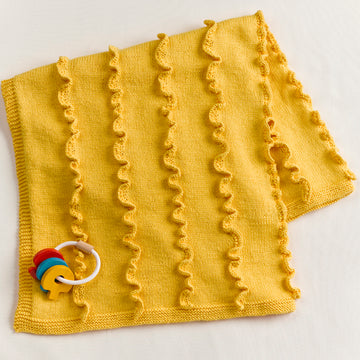 Valley Yarns A Meadowlark Blanket Knitting Pattern