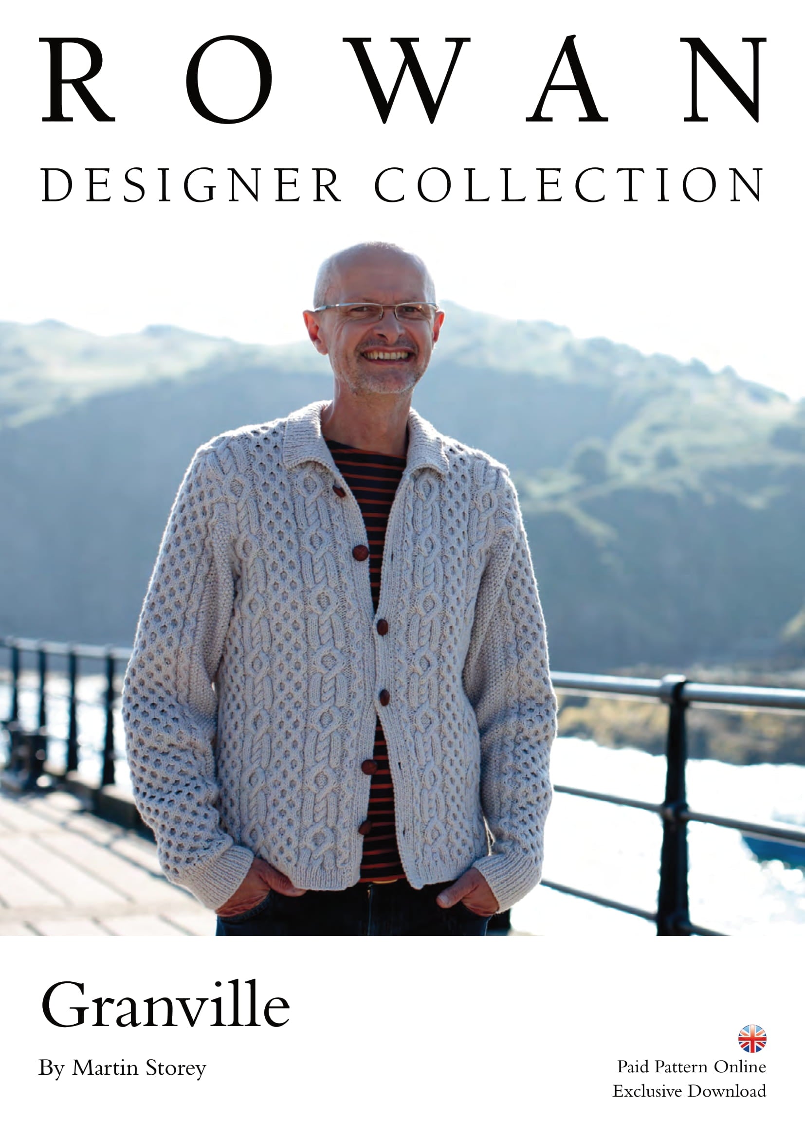 Rowan Granville Cardigan Knitting Pattern