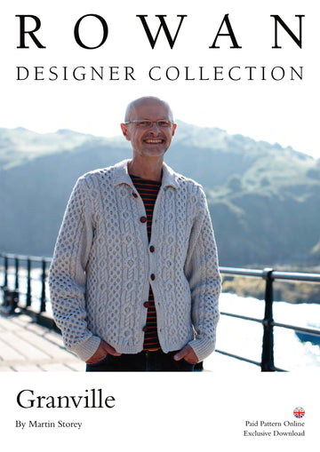 Rowan Granville Cardigan Knitting Pattern