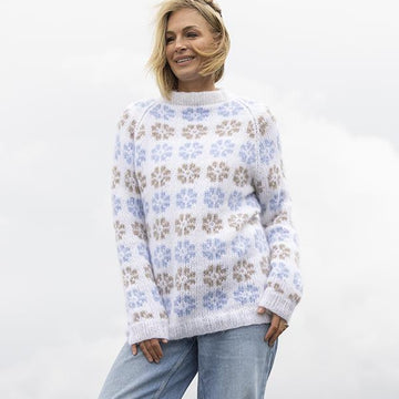 Blomar Sweater in Viking of Norway Alpaca Bris PDF