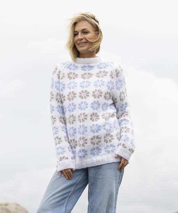 Blomar Sweater in Viking of Norway Alpaca Bris PDF