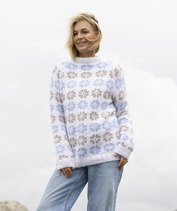 Blomar Sweater in Viking of Norway Alpaca Bris PDF