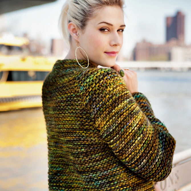 Malabrigo Greenpoint Coat Knitting Pattern