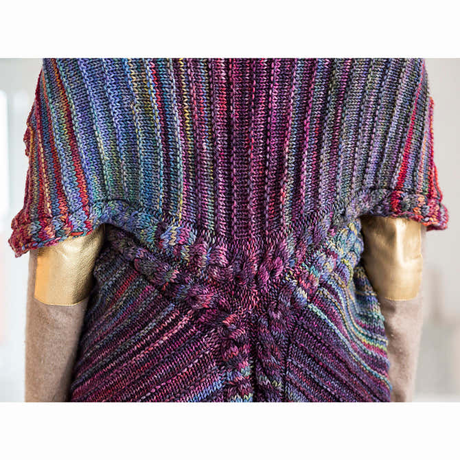 Malabrigo Gallery Row Cardigan Knitting Pattern