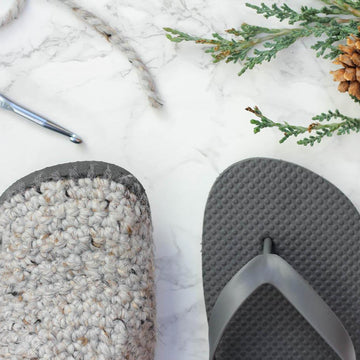 Cabin Boots With Flip Flop Soles