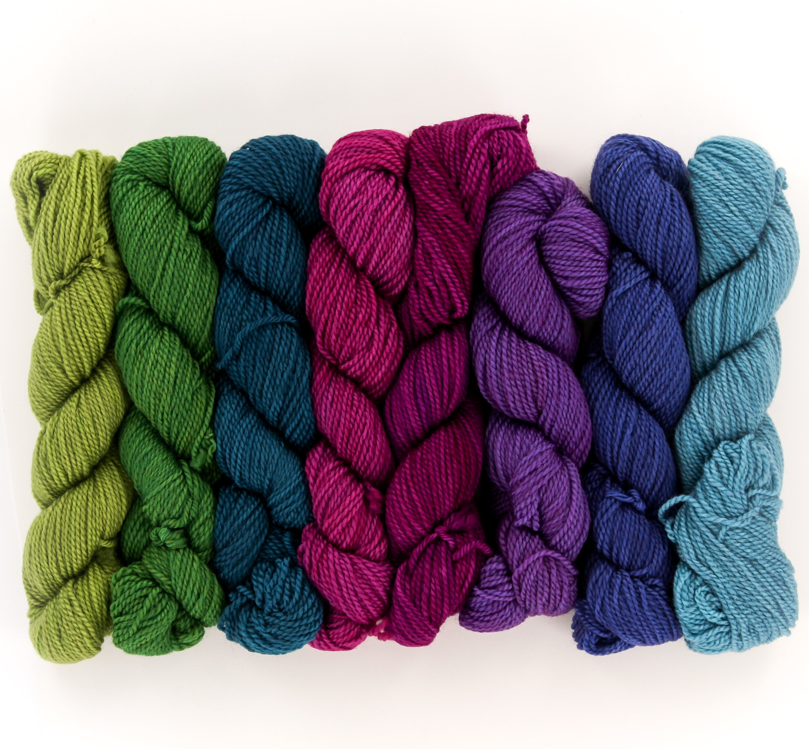 Wonderland Yarns Cheshire Cat 8-Skein Pack Yarn - Superwash Merino 4 Ply