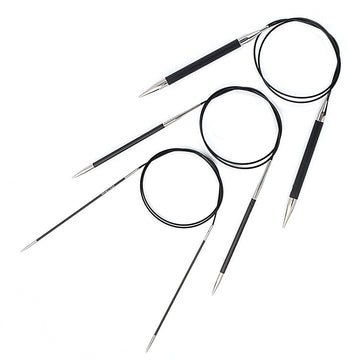 Knitter's Pride Karbonz Fixed Circular Needles 32"