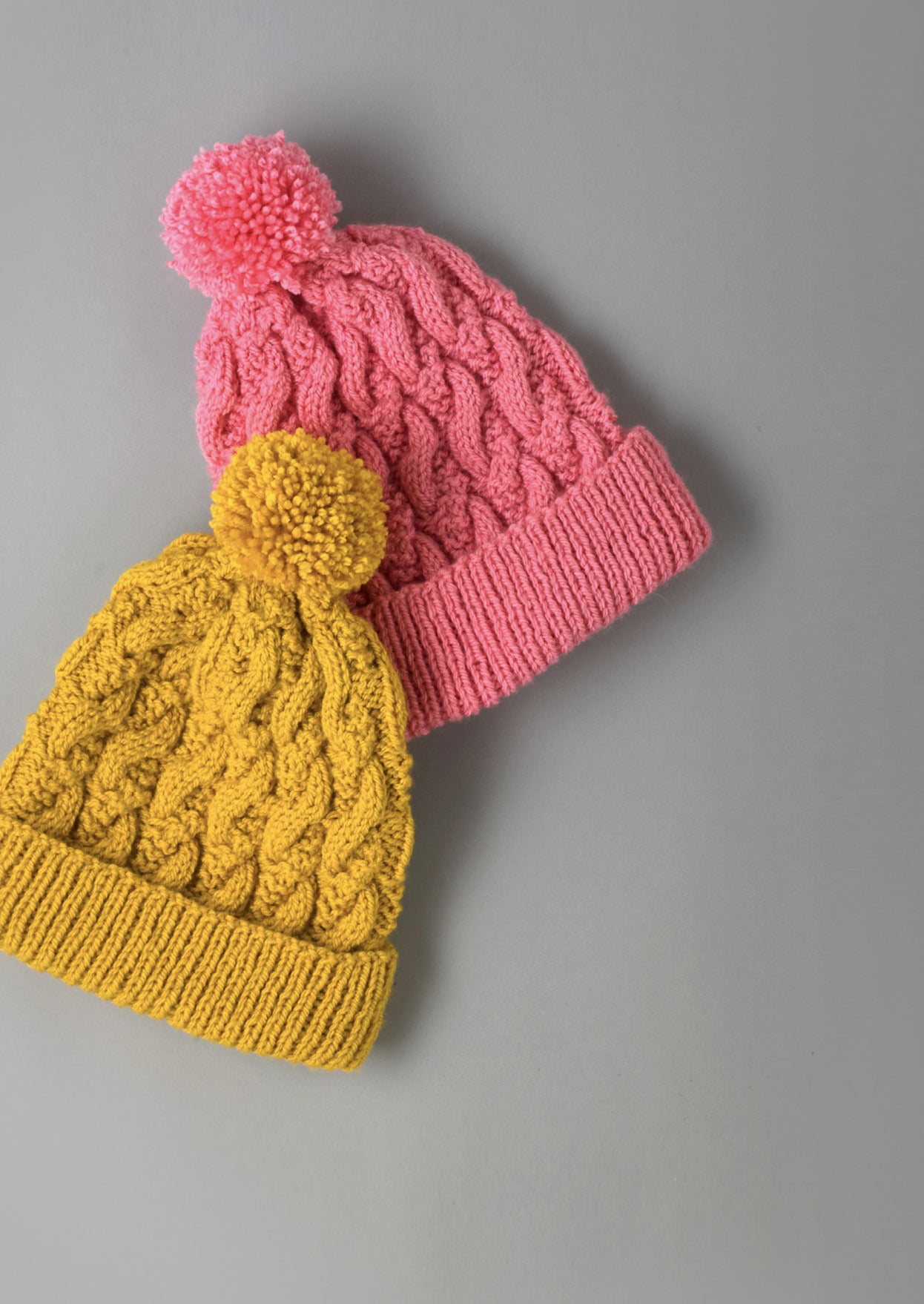 Paintbox Yarns Modern Cable Hat Knitting Pattern