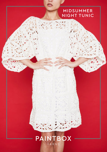 Paintbox Yarns Midsummer Night Tunic Crochet Pattern