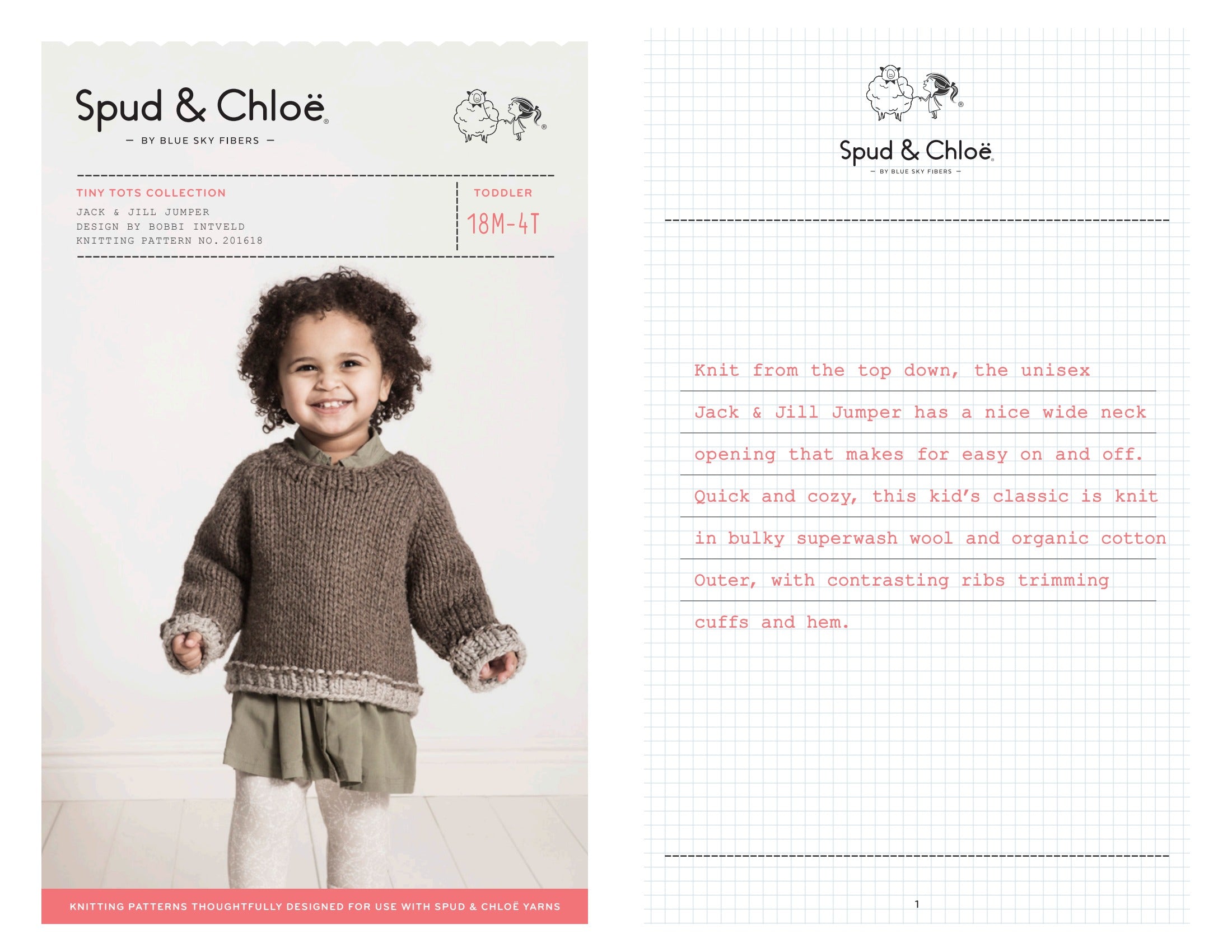 Jack and Jill Jumper Knitting Pattern