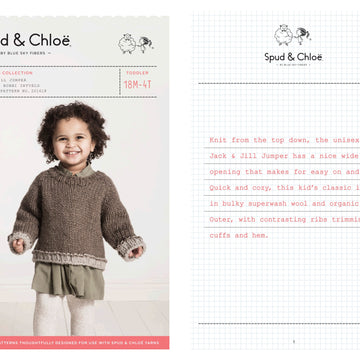 Jack and Jill Jumper Knitting Pattern