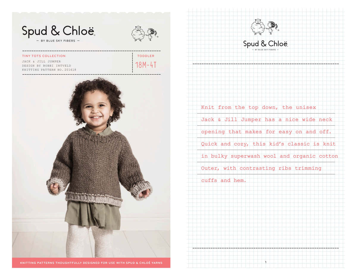 Jack and Jill Jumper Knitting Pattern