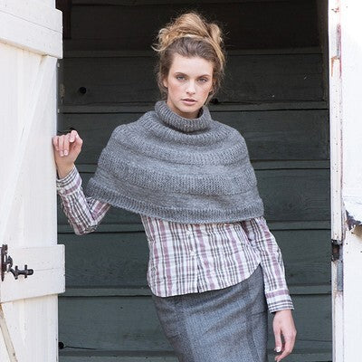 Tahki Yarns Dovecote Capelet Knitting Pattern