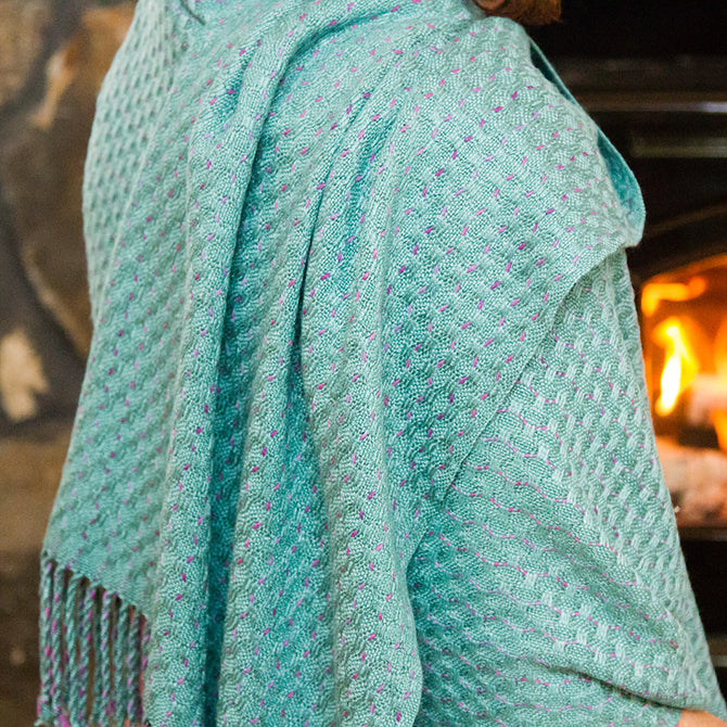 Valley Yarns #115 Bamboo Curves Shawl