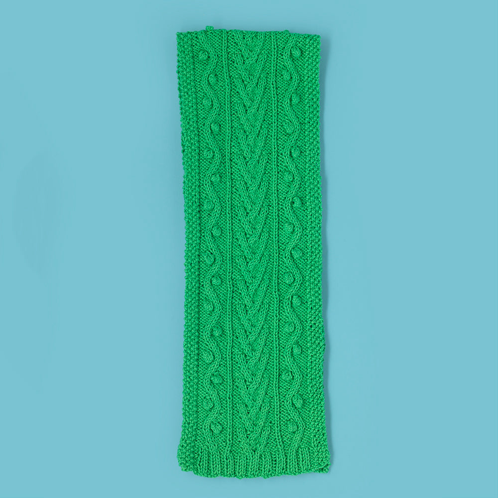 Paintbox Yarns Chickling Cable Scarf Knitting Pattern