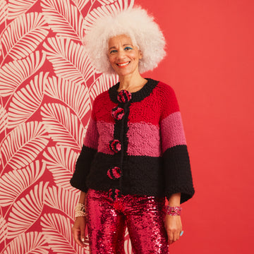 Paintbox Yarns Charming Criss Cross Jacket Knitting Pattern