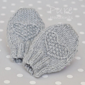 Preemie and Newborn Baby Mittens 'Fay'