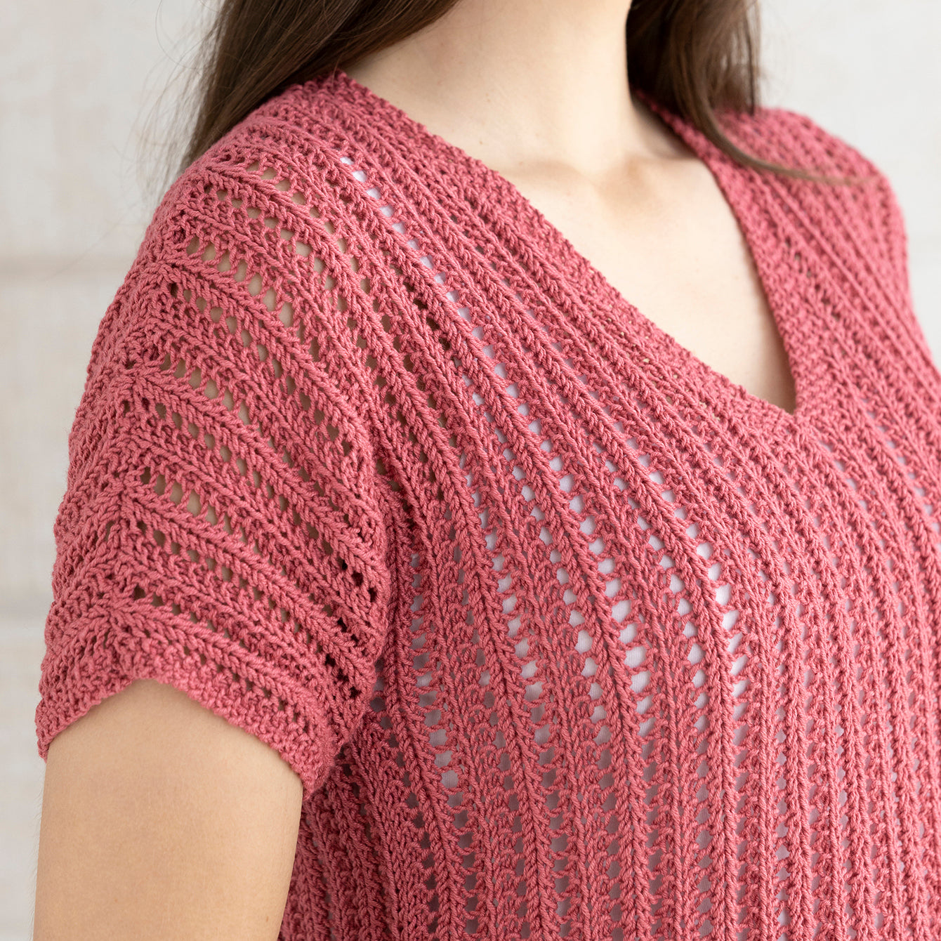 String Delilah Tee Jumper Knitting Pattern