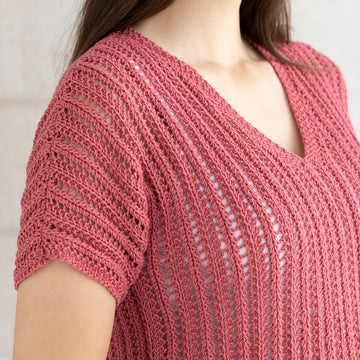 String Delilah Tee Jumper Knitting Pattern