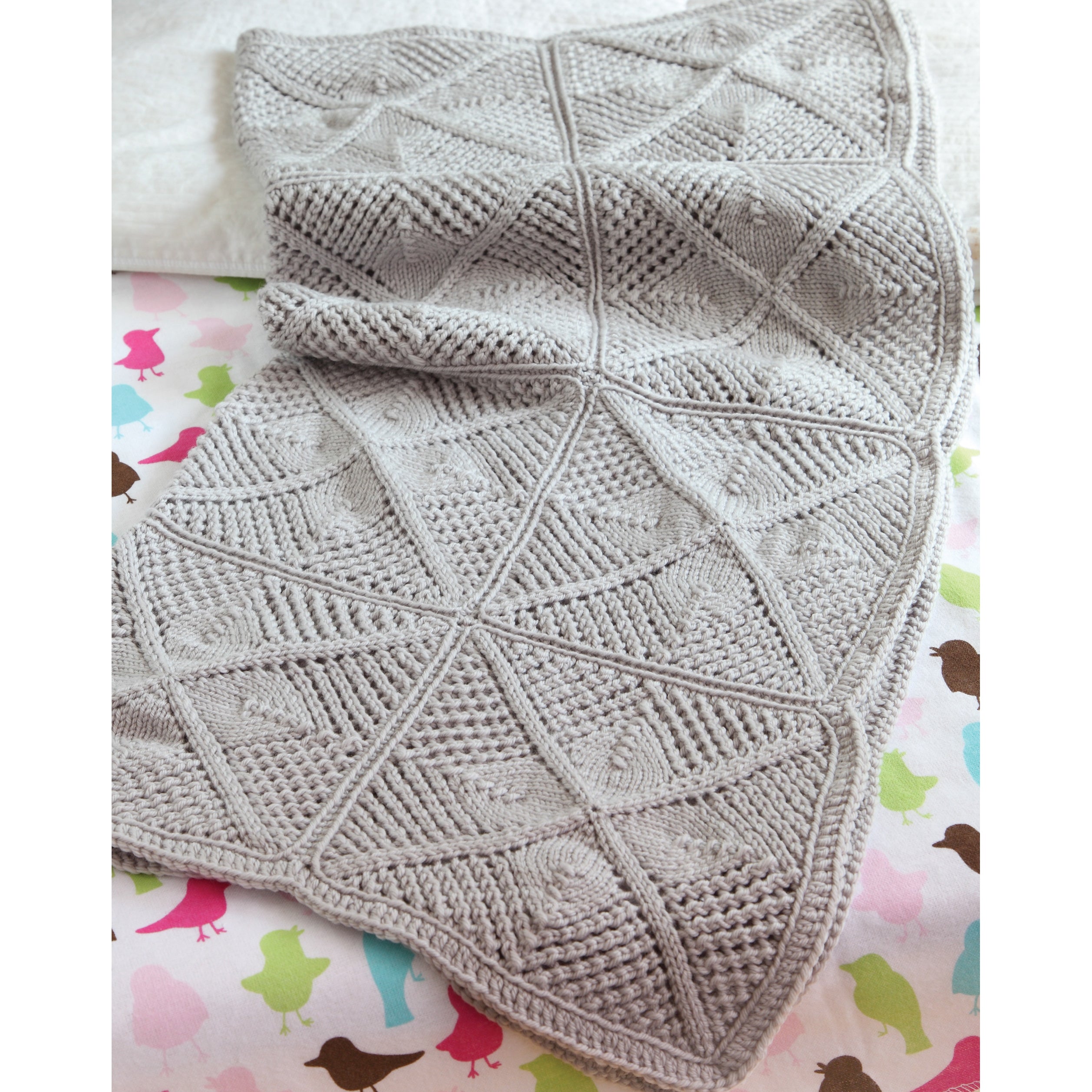 Valley Yarns Maria Baby Blanket Knitting Pattern