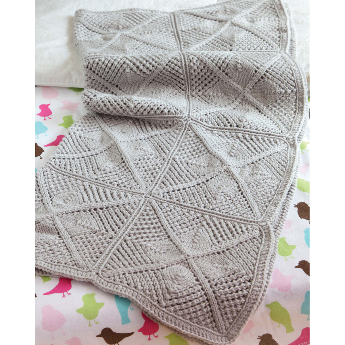 Valley Yarns Maria Baby Blanket Knitting Pattern
