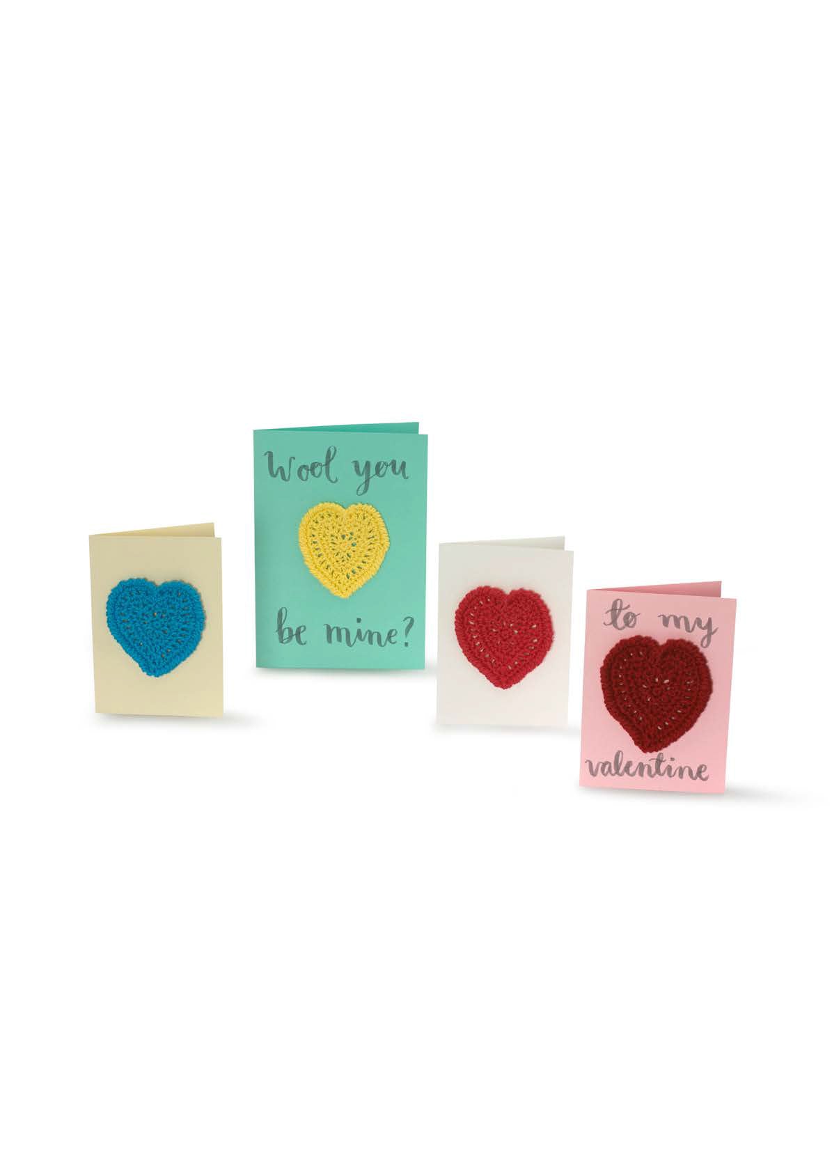 Paintbox Yarns My Love Card Crochet Pattern