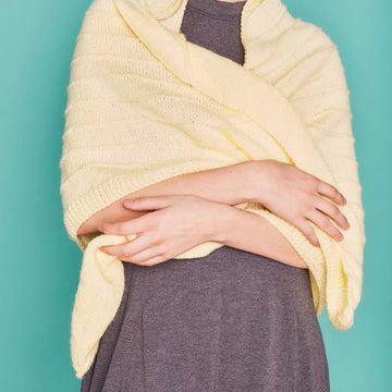 Paintbox Yarns Rippling Shawl Knitting Pattern
