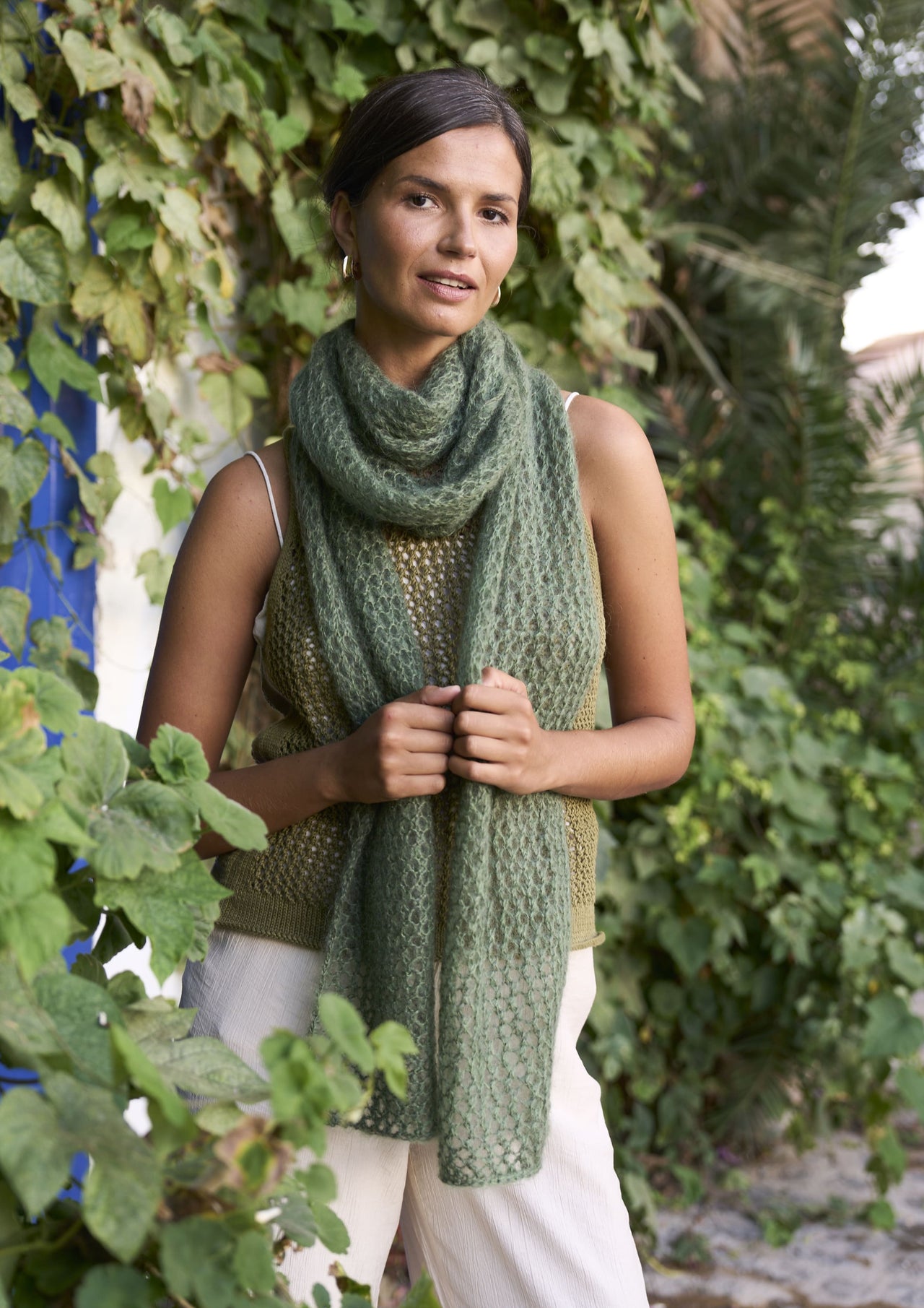 Brinley Scarf in Rowan Kidsilk Haze PDF