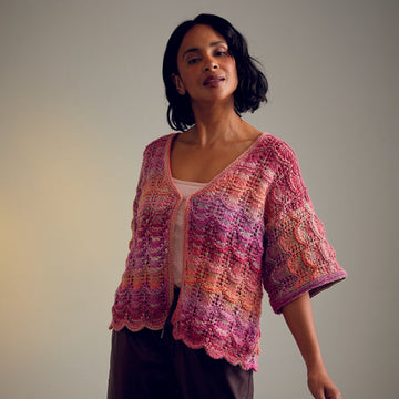 Sirdar 10715 Hot House Flowers Cardigan PDF