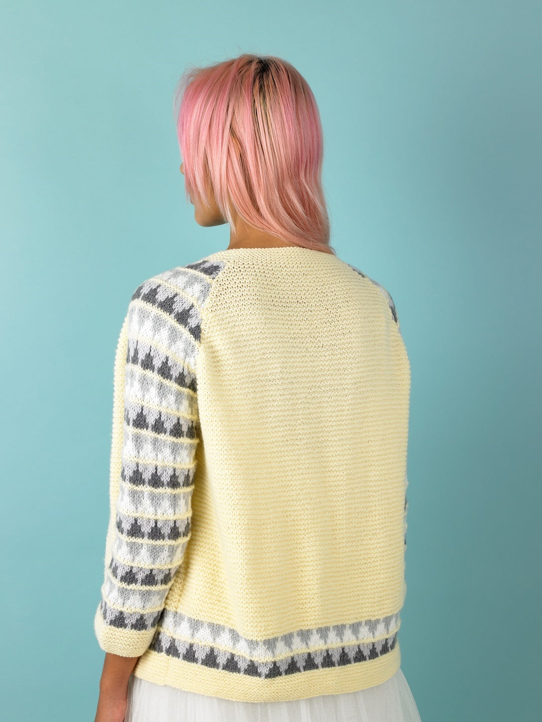 Paintbox Yarns Candy Cardigan Knitting Pattern