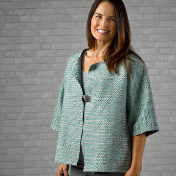 Valley Yarns #194 Overshot Jacket