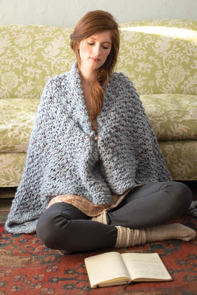Tucana Throw Blanket Knitting Pattern