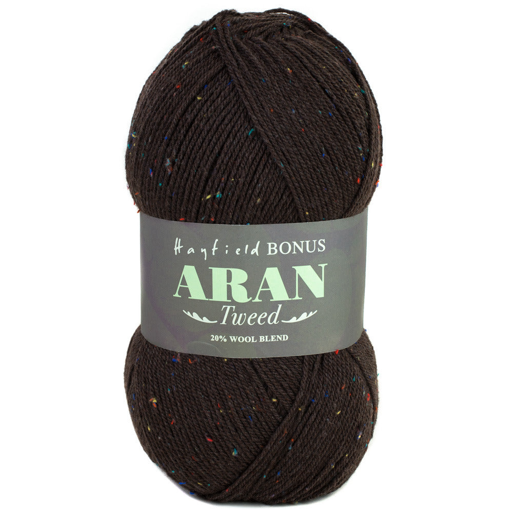 Hayfield Bonus Aran Tweed with Wool Yarn - Acrylic Aran
