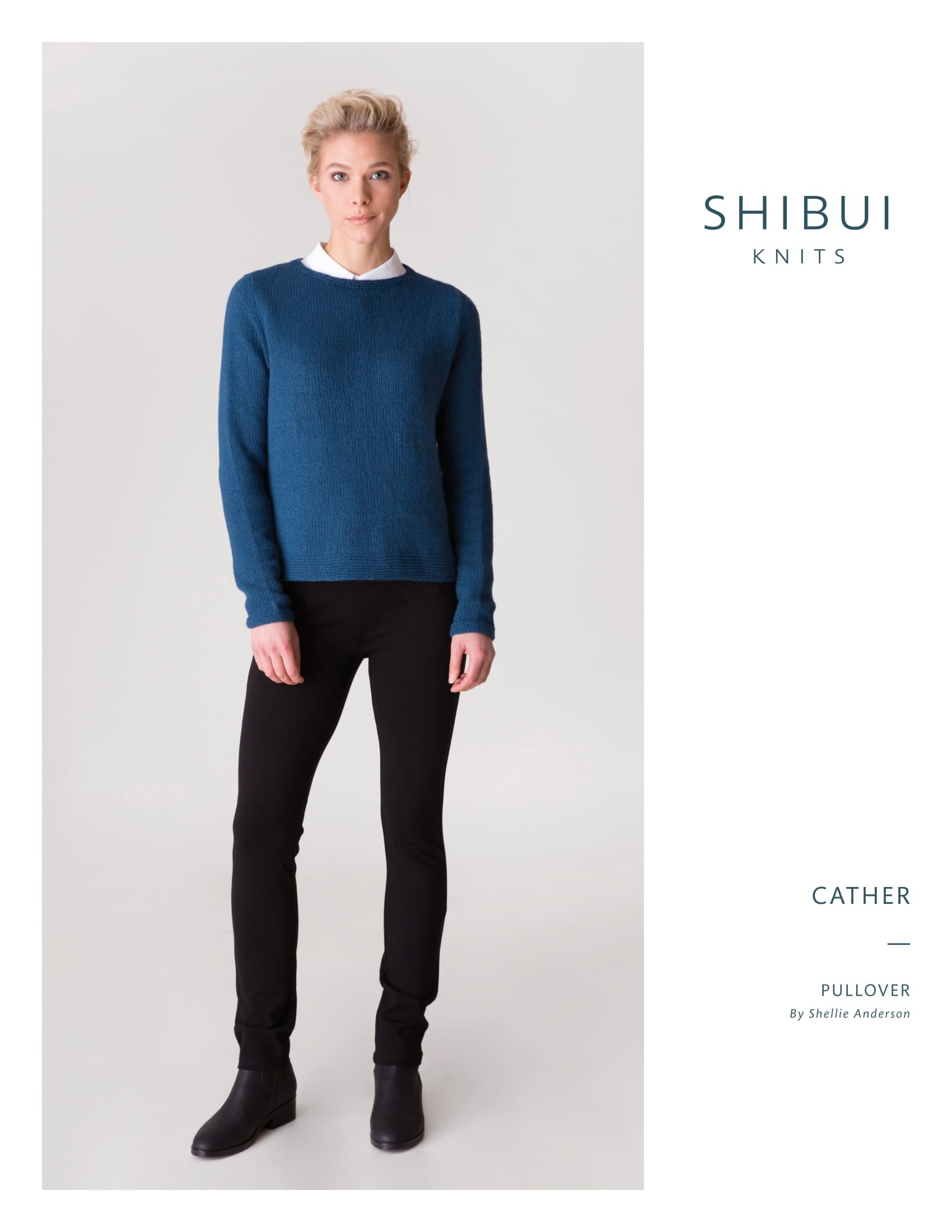 Shibui Knits Cather Jumper Knitting Pattern