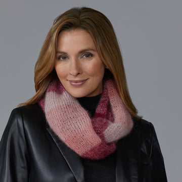 Sesia Ryleigh Scarf Cowl Knitting Pattern