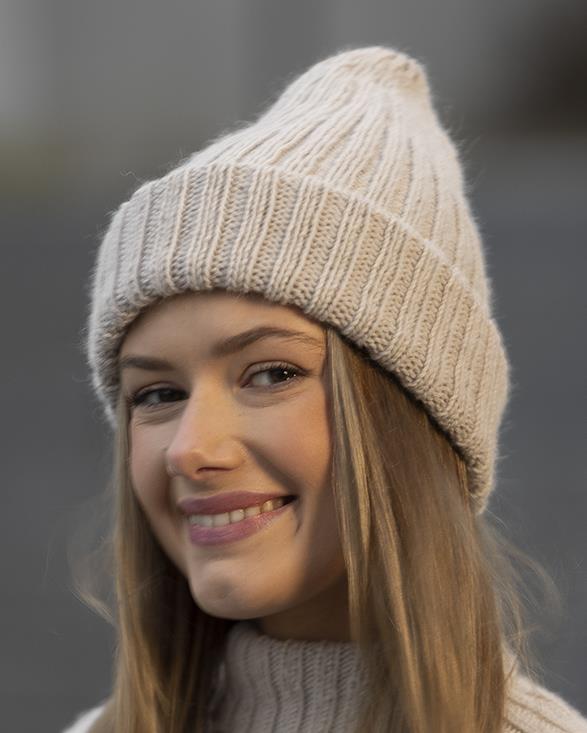 Companion Hat in Viking Garn Alpaca Storm