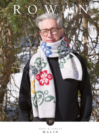 Malin by Arne & Carlos (EN) Scarf Knitting Pattern