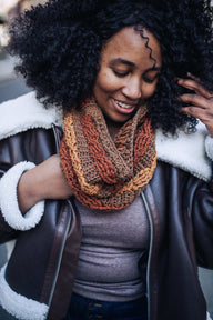 Angella Cabled Cowl Crochet Pattern
