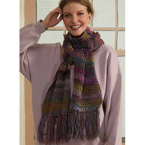 Lang PTO30-08 Crocheted Scarf Pattern