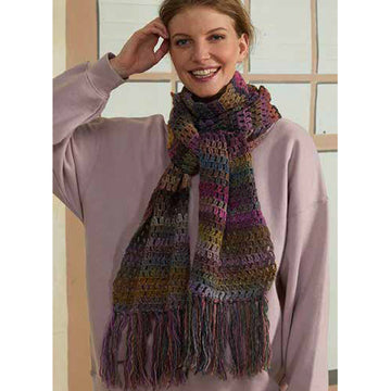 Lang PTO30-08 Crocheted Scarf Pattern
