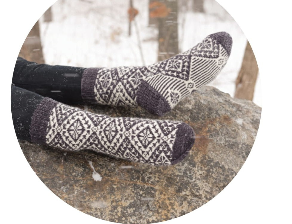 Twist Collective Vervain Socks Knitting Pattern
