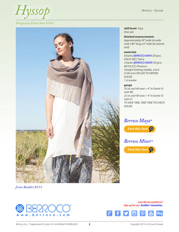 Berroco 373 Hyssop PDF