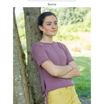 Classic Elite Yarns Skipper Jumper Knitting Pattern