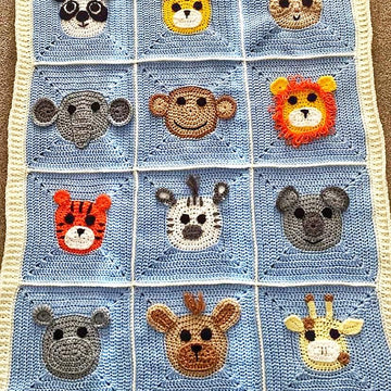 Jungle Baby Blanket