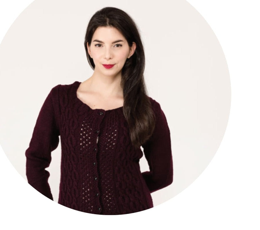 Twist Collective Nouveau Cardigan Knitting Pattern