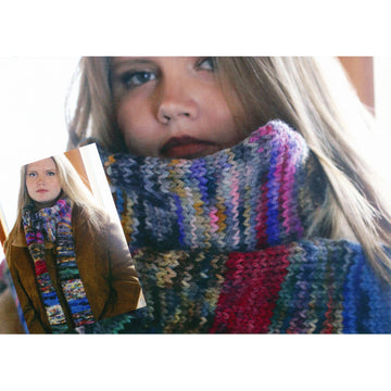 Koigu My First Scarf Kit in Chelsea Merino Aran